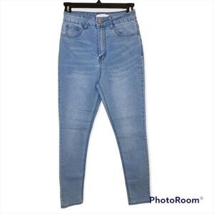 Forever 21 Women’s Light Wash High Waist Skinny Jeans Size 24